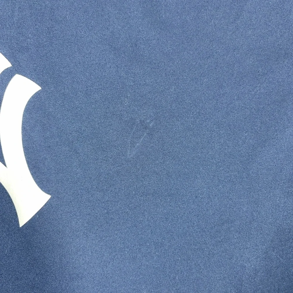 New York Yankees Nike Dri-FIT T-Shirt Mens XL Navy Blue Mesh Panel Performance